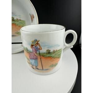 Vintage Nursery Rhyme Tea Cup - Cup Only